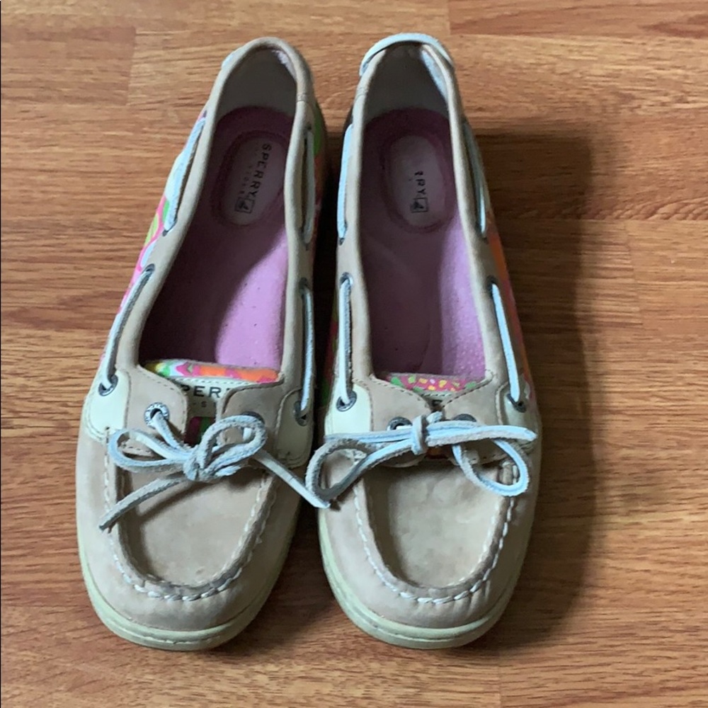 Floral Sperry Topsiders